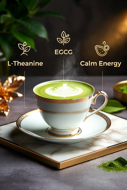 Matcha helsefordeler: L-theanin, EGCG og rolig energi