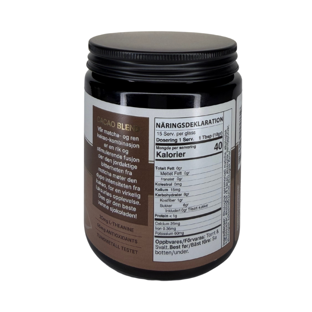 Organic Matcha Cacao Blended Tea